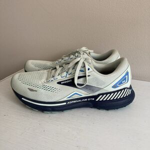 Brooks Womens ADRENALINE GTS 23 Mint Green Blue Running Sneakers Size 9.5